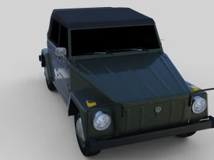 vw type 181 3D Model
