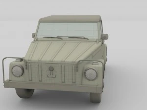 vw type 181 3D Model