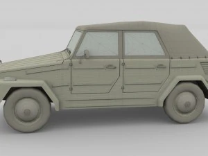 vw type 181 3D Model