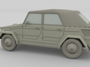 vw type 181 3Dモデル