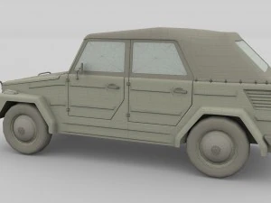 vw type 181 3D Model