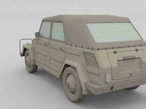 vw type 181 3Dモデル