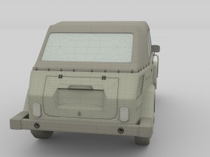 vw type 181 3Dモデル