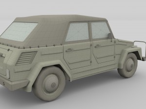 vw type 181 3Dモデル
