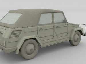 vw type 181 3D Model