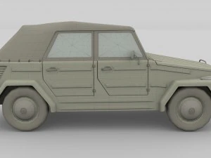 vw type 181 3D Model