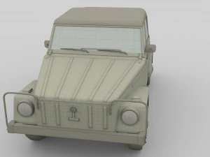 vw type 181 3D Model