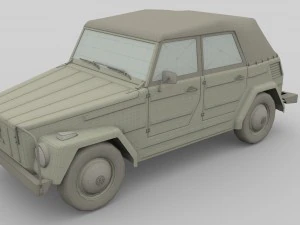 vw type 181 3D Model