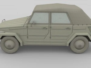 vw type 181 3D Model