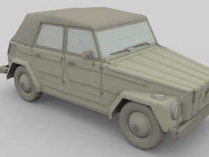 vw type 181 3Dモデル