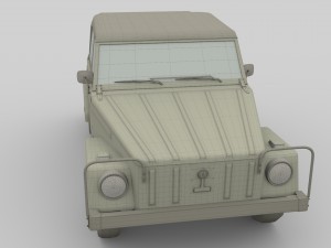 vw type 181 3Dモデル