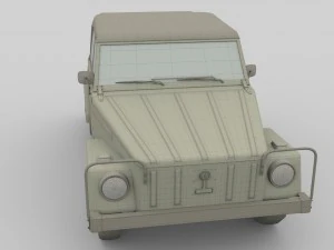 vw type 181 3D Model