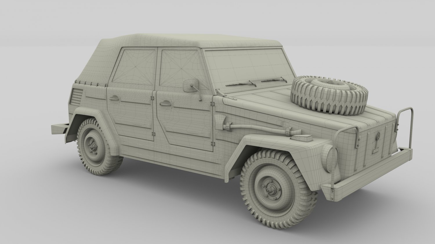 Volkswagen 3d модель