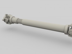 drive shaft 3D 模型