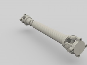 drive shaft 3D 模型