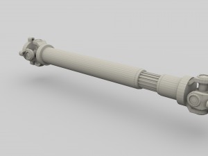 drive shaft 3D 模型