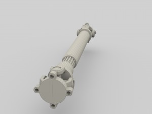 drive shaft 3D 模型