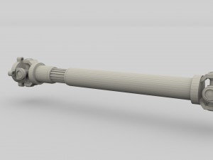drive shaft 3D 模型