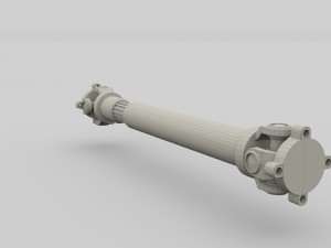 drive shaft 3D 模型