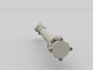 drive shaft 3D 模型