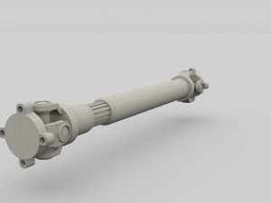 drive shaft 3D 模型