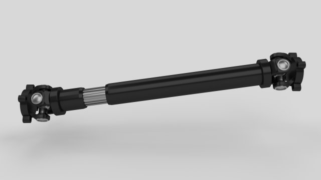 animated drive shaft 3D Модель .c4d .max .obj .3ds .fbx .stl .blend 