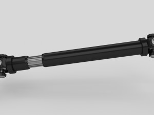 animated drive shaft Modello 3D