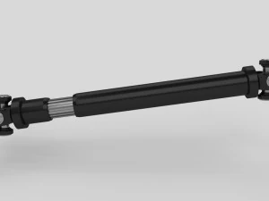 animated drive shaft 3D Model