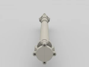 animated drive shaft 3D Model