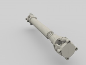 animated drive shaft 3D Модель