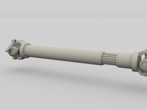animated drive shaft 3D Модель