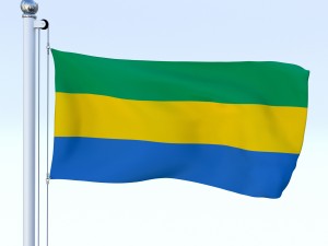 all african flag pack 3Dモデル