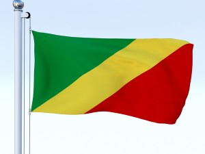 all african flag pack 3Dモデル