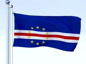 todo o pacote de bandeira africana Modelo 3D