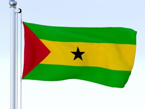 all african flag pack 3Dモデル