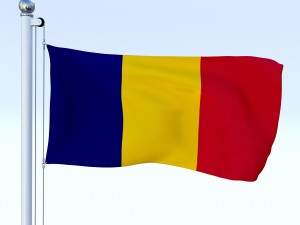 all african flag pack 3Dモデル