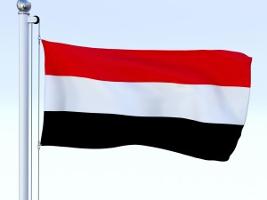 all asian flag pack 3D Model