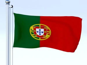 todo o pacote de bandeira europeia Modelo 3D