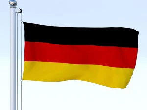 todo o pacote de bandeira europeia Modelo 3D