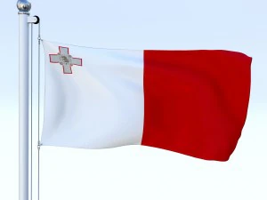 todo o pacote de bandeira europeia Modelo 3D