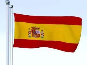 todo o pacote de bandeira europeia Modelo 3D