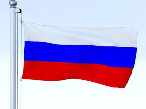 todo o pacote de bandeira europeia Modelo 3D