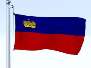 todo o pacote de bandeira europeia Modelo 3D