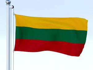 todo o pacote de bandeira europeia Modelo 3D