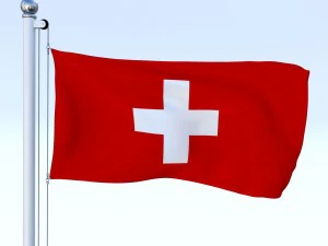 todo o pacote de bandeira europeia Modelo 3D