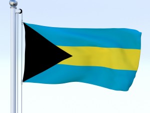 all north american flag pack 3D Model