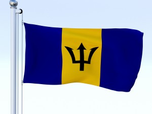 all north american flag pack 3D Model