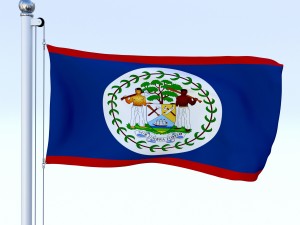 all north american flag pack 3D Model