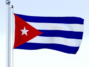 all north american flag pack 3D Model