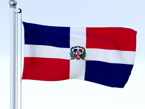 all north american flag pack 3D Model